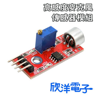 高感度麥克風傳感器模組 (0687A) 適用Arduino 科展 模組 電子材料 電子工程