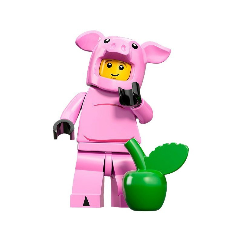 LEGO 71007 人偶包 12代 14 小豬人 蘋果