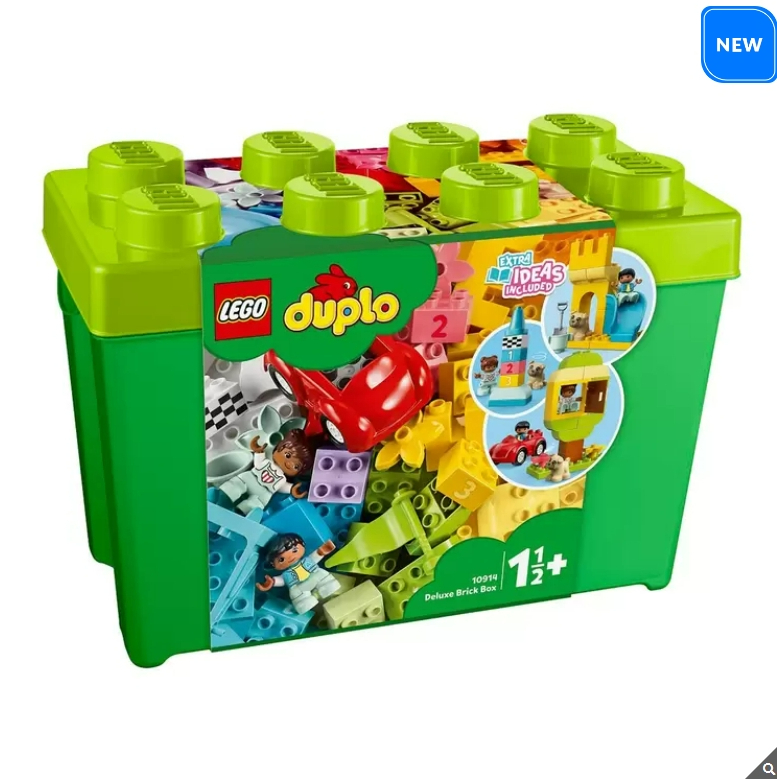 LEGO 樂高 得寶系列豪華顆粒盒 10914 133342 好市多代購請先詢問庫存唷