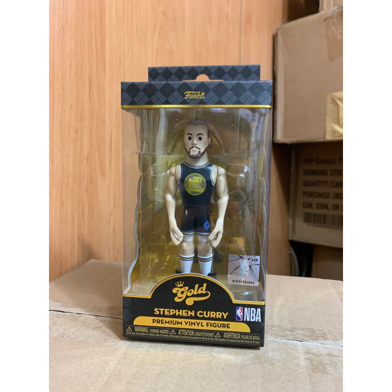 現貨 可分期 Funko Gold Stephen Curry 五寸公仔