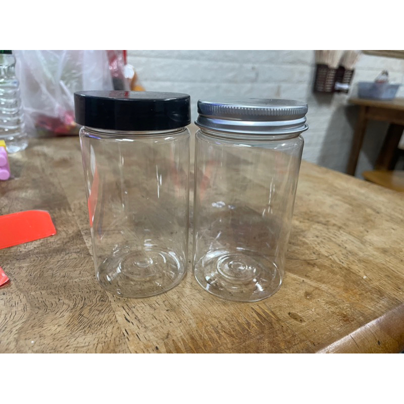 【高精容器批發】透明塑膠罐 (含墊片) 塑膠瓶 廣口瓶 儲物罐 梅子罐 蜂蜜罐 食品罐 零食罐