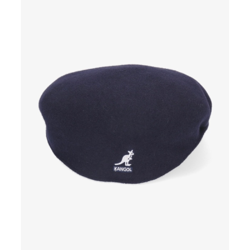 （二手）KANGOL Wool 504 海軍藍 深藍 羊毛 袋鼠 帽子