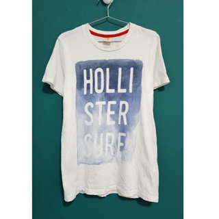 海鷗 Hollister HCO 白色 大圖 修身 短袖 上衣 T恤 T-shirt Tee