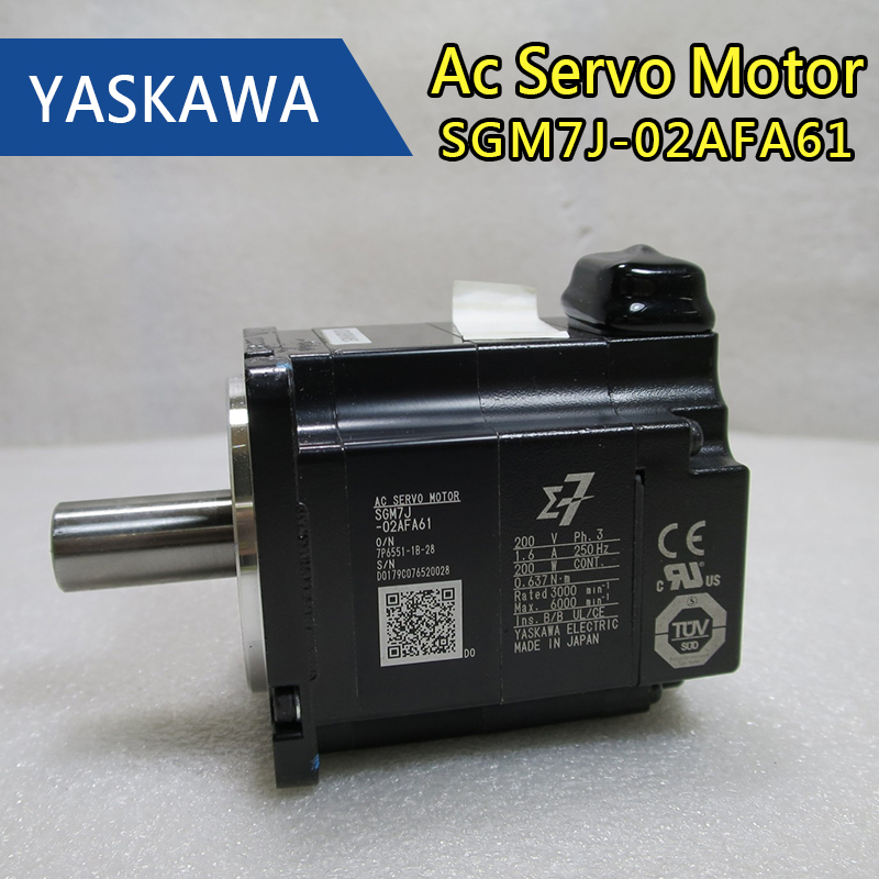 YASKAWA - Ac Servo Motor- 規格 SGM7J-02AFA61 / SGM7A-15AFA61