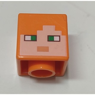 lego 樂高 minecraft 麥塊 min017 頭