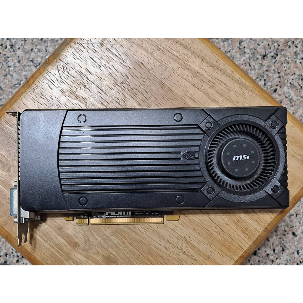 二手 MSI GTX760 2G DDR5 MS-V284 N760 顯示卡 文書機 遊戲機 中階顯卡