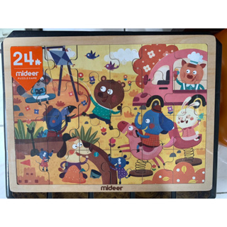 NO.232在台現貨 MiDeer彌鹿木質24P拼圖 兒童玩具禮物