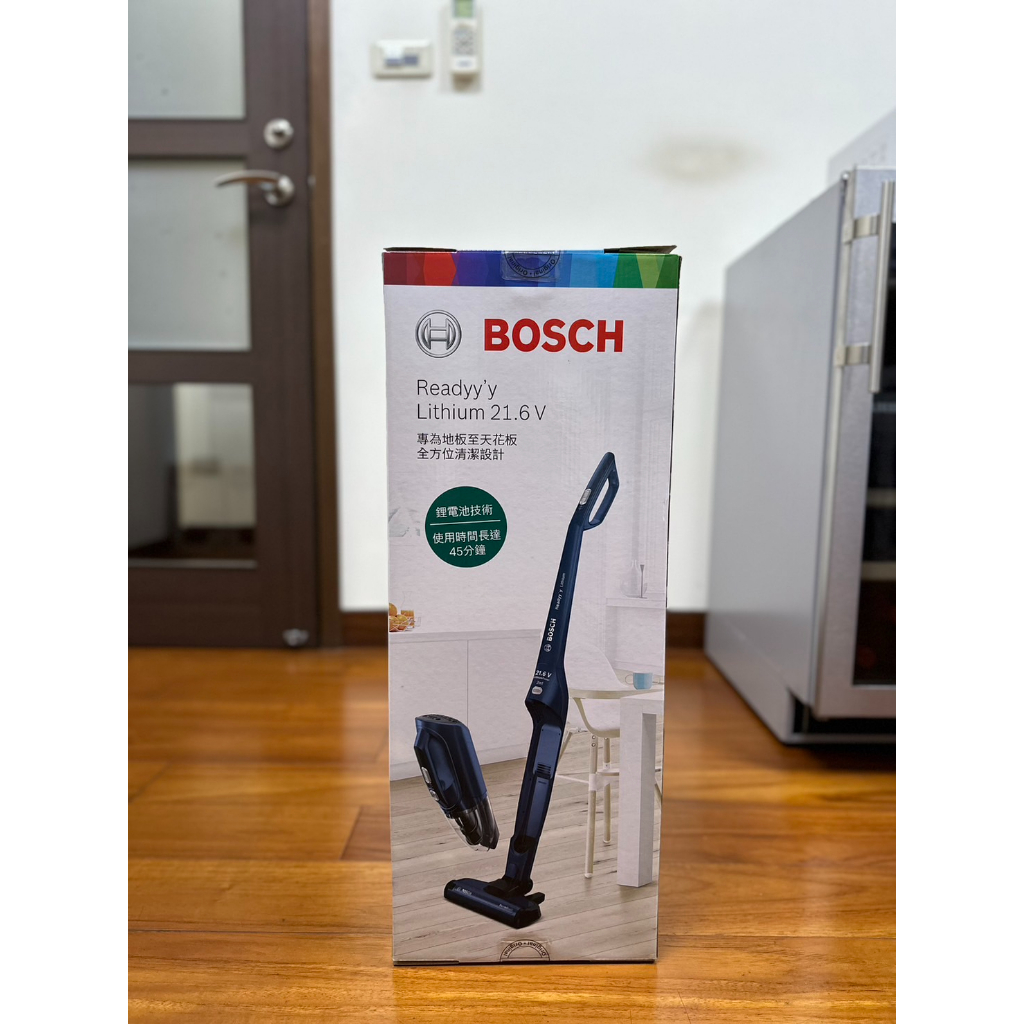 BOSCH 博世家電 無線吸塵器 Readyy'y Lithium 21.6V 海軍藍 BBHL2214TW