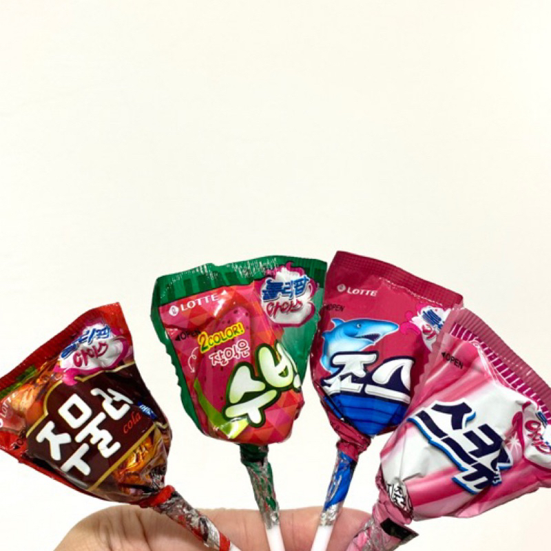 [現貨🇰🇷韓國零食]韓國直送正品✈️LOTTE樂天🔥아이스 롤리팝冰淇淋棒棒糖🍭熱銷人氣零食！同樂會、生日糖、派對糖