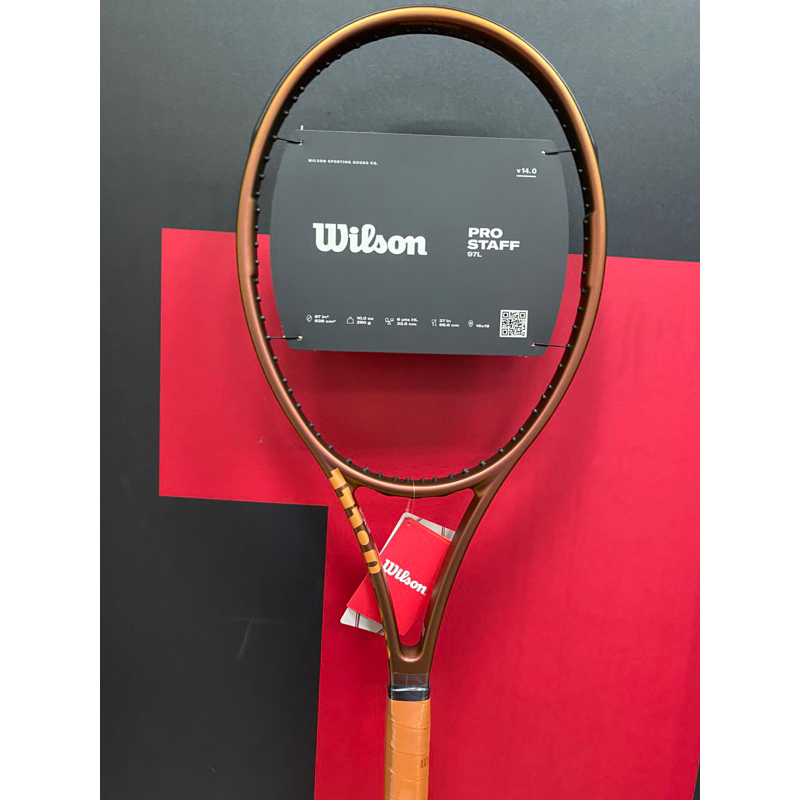 【威盛國際】WILSON Pro Staff 97L V14 網球拍 (290g) 輕量版 可加購大全配 附發票