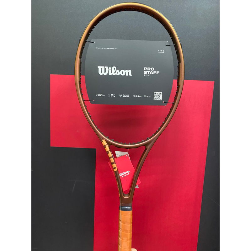 【威盛國際】WILSON Pro Staff 97UL V14 網球拍 (270g) 超輕量版 可加購大全配 附發票