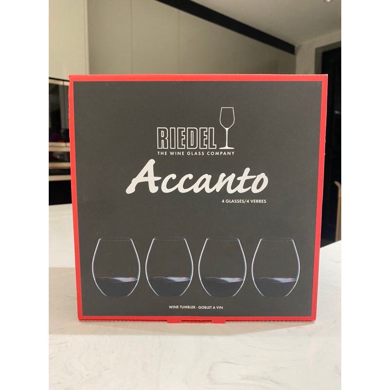 RIEDEL ACCANTO系列 德國製玻璃紅酒杯4件組德國原裝進口單個容量 570毫升