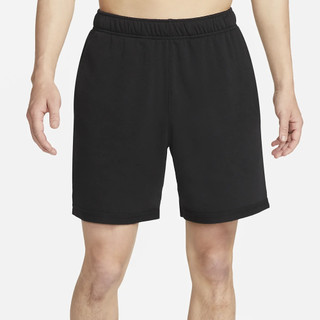 S.G NIKE YOGA THERMA-FIT 棉短褲 DM7832-010-050 黑 灰 訓練 抽繩 小開岔 男生