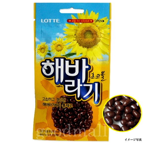 【拾味小鋪】韓國 樂天  Lotte 葵花子巧克力 30g 葵花籽 巧克力豆