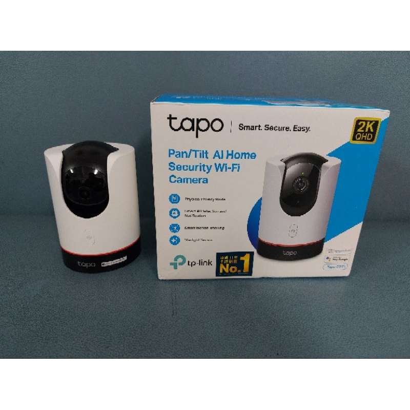 原廠 TP-Link Tapo C225 2K 400萬畫素 WiFi監視器 旋轉式 星光級感光 AI家庭防護