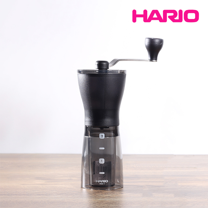HARIO 輕巧手搖磨豆機 Plus 新款強化版 MSS-1DTB 咖啡磨豆機 便攜手搖式 磨豆機