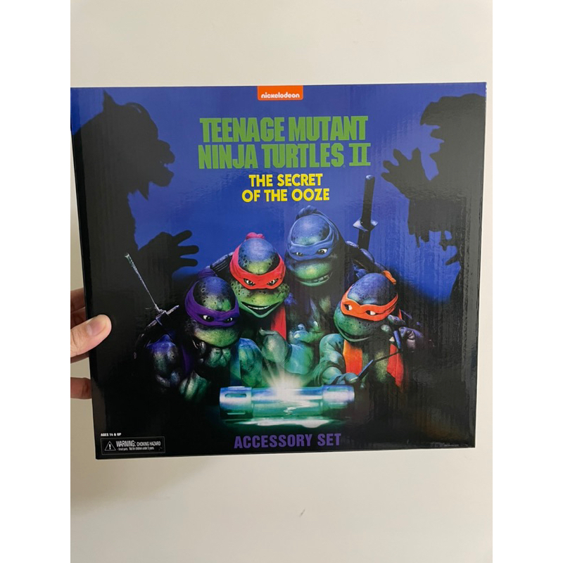 2022 最新款 neca tmnt 忍者龜 配件組合包