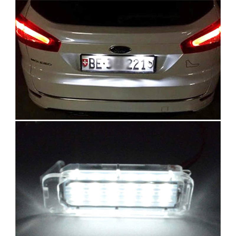 超亮18LED.Fiesta.Focus.S-MAX.C-MAX.Mondeo.Kuga…牌照燈/後牌燈/後牌警示燈