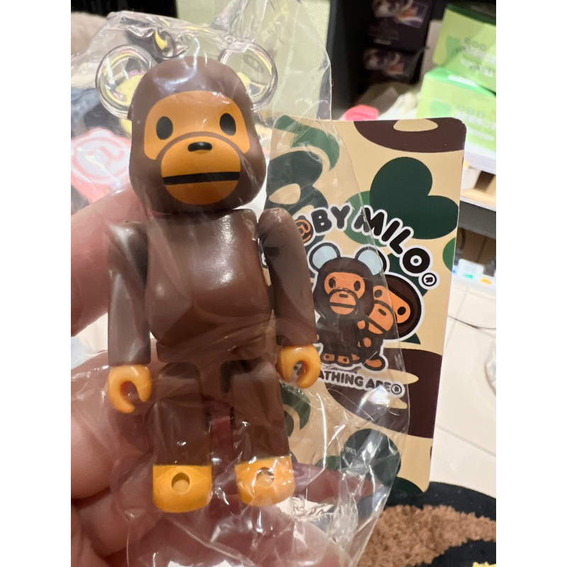 BLS • 現貨 Be@rbrick 45代 100% BAPE MILO 庫柏力克熊 bearbrick 45 大隱藏