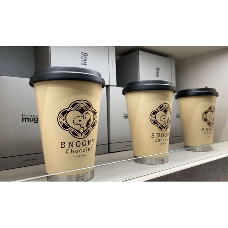 現貨 SNOOPY Chocolat 350ml 隨行杯 / 保溫杯 thermo mug 咖啡杯