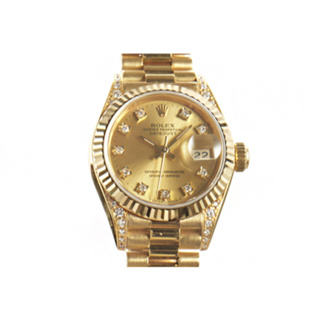 Rolex 勞力士69238蠔式恒動日誌18K金女用腕錶