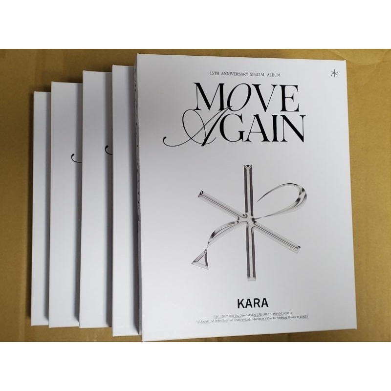 &lt;空專|剩2張&gt; KARA When I move MOVE AGAIN