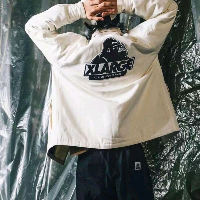 XLARGE 正品 工裝 外套 夾克 嘻哈 饒舌 黑白2色 尺寸S~XL