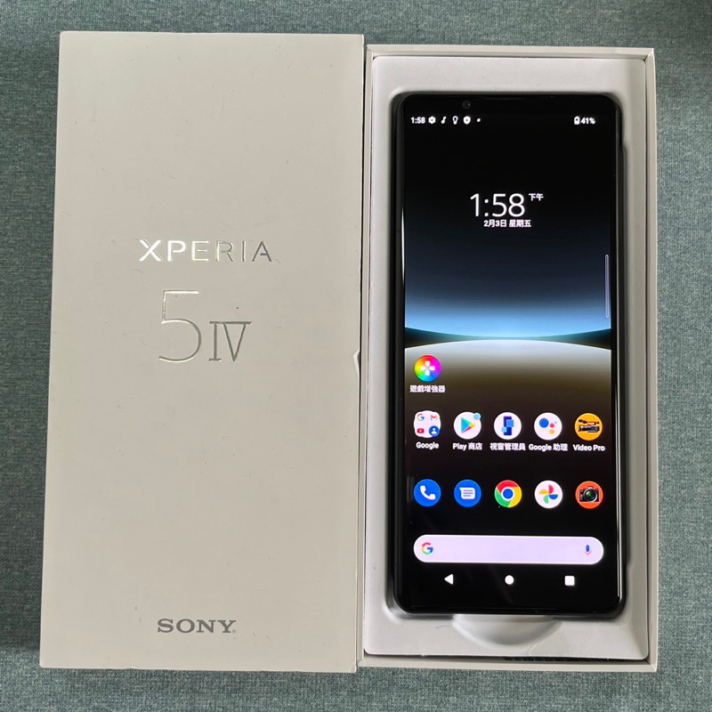 Sony Xperia 5 IV 5G 256G 黑 95新 保固內 功能正常 二手 6.1吋 索尼 5IV 雙卡雙待