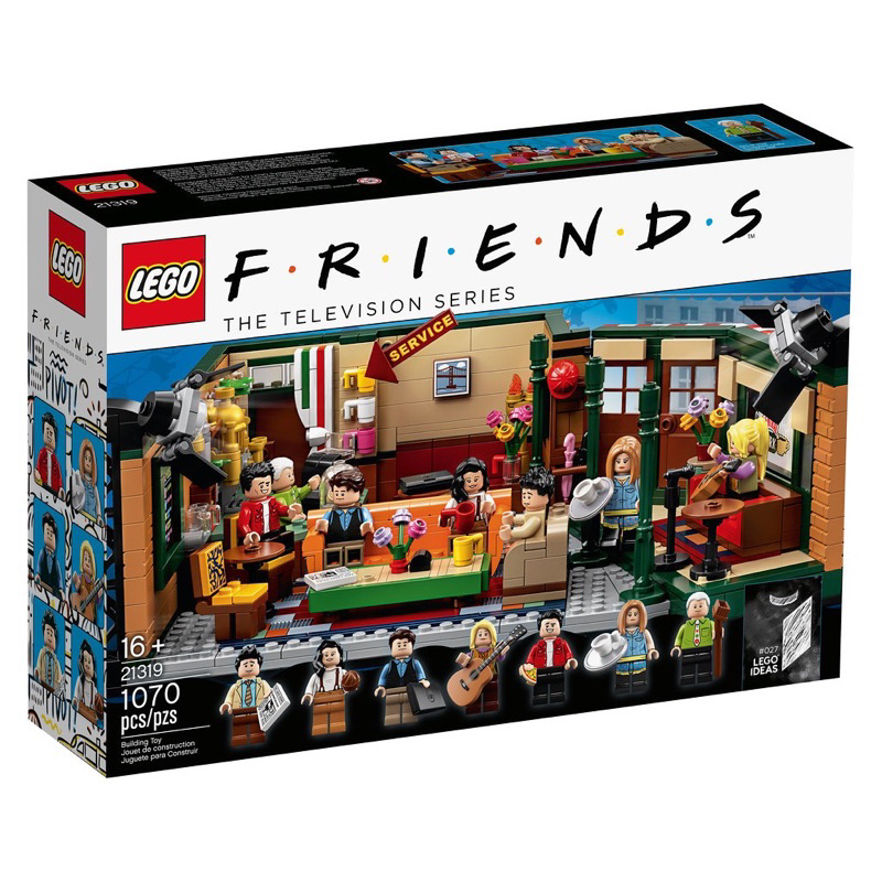 LEGO 21319 正版 樂高 絕版 稀有 收藏 IDEAS 系列 六人行 中央咖啡廳 全新未拆 盒況良好 台中可面交