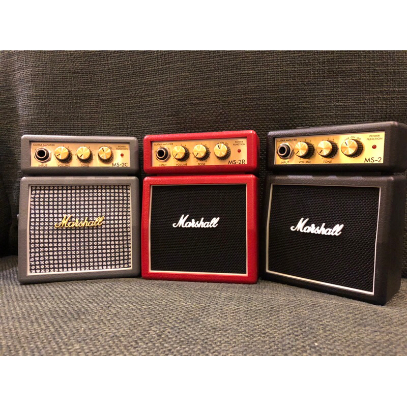 現貨供應送德國導線 Marshall MS-2 MS2 MS2R MS2 1瓦 迷你 音箱 電吉他 破音 MG 居家練習