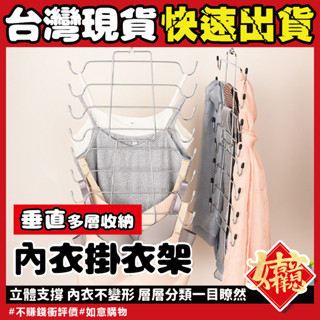 內衣掛衣架🔥賠本衝銷量🔥多層吊帶內衣掛架 吊帶內衣掛衣架 掛架 魔術掛架 背心收納架 內衣架 掛衣架 晾衣架 圍巾架