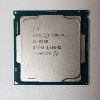 intel Core i5 9500 1151腳位 CPU 附銅芯散熱風扇 2手良品