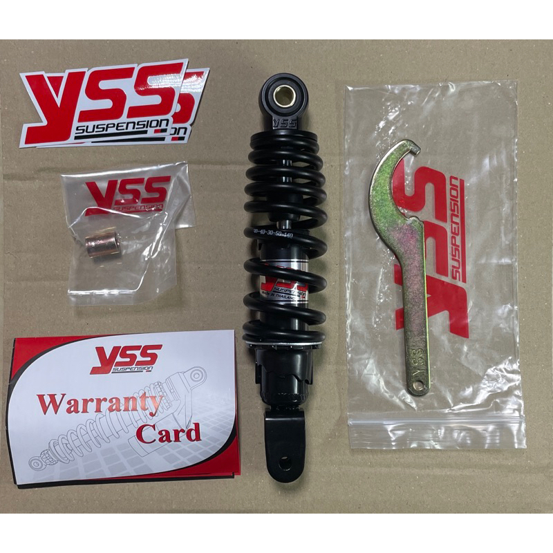 YSS 230mm預載五段可調單槍避震器Jog50 90/Vino50 90/歡喜50/新vino/水冷vino