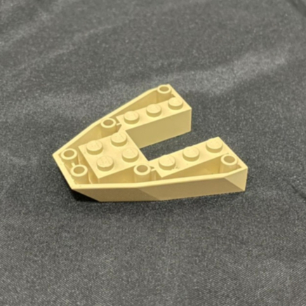 DW賣場 正版 中古 零組件 樂高 LEGO 2626 6344 白色(米白黃) 船殼 船首 甲板 配件 絕版