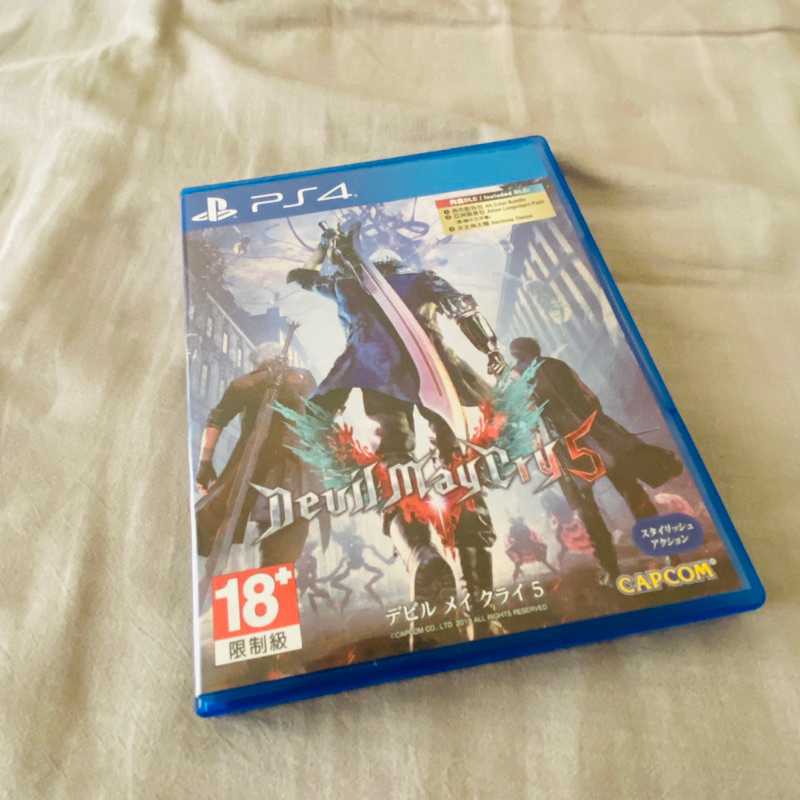 PS4 惡魔獵人5 特典已用 Devil may cry PS5可玩