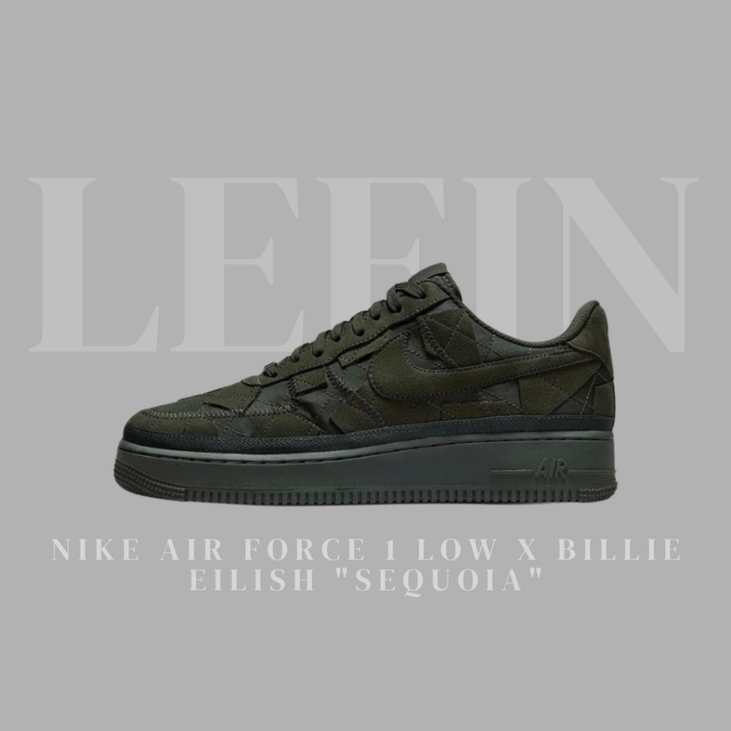 【Leein】Billie Eilish x Nike Air Force 1 Low 墨綠色 DQ4137-300
