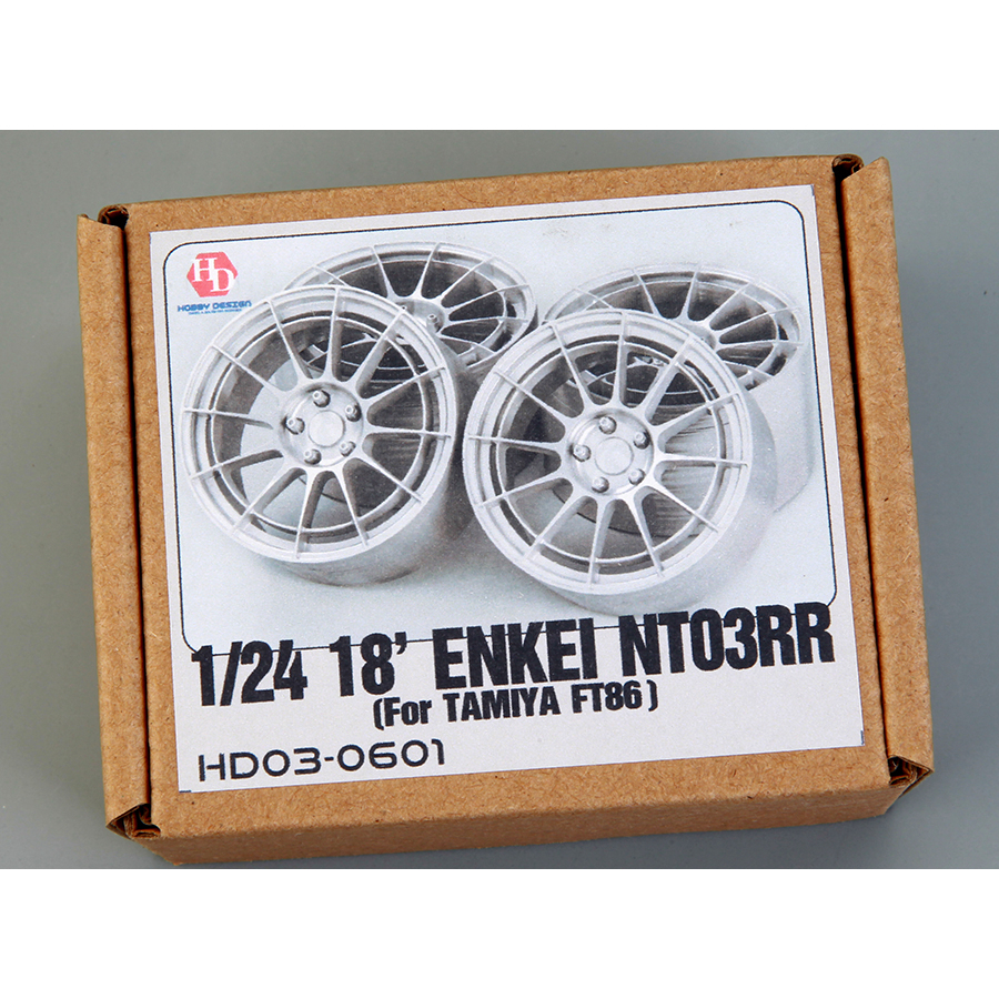 【傑作坊】Hobby Design HD03-0601 1/24 18吋輪圈 ENKEI NT03RR