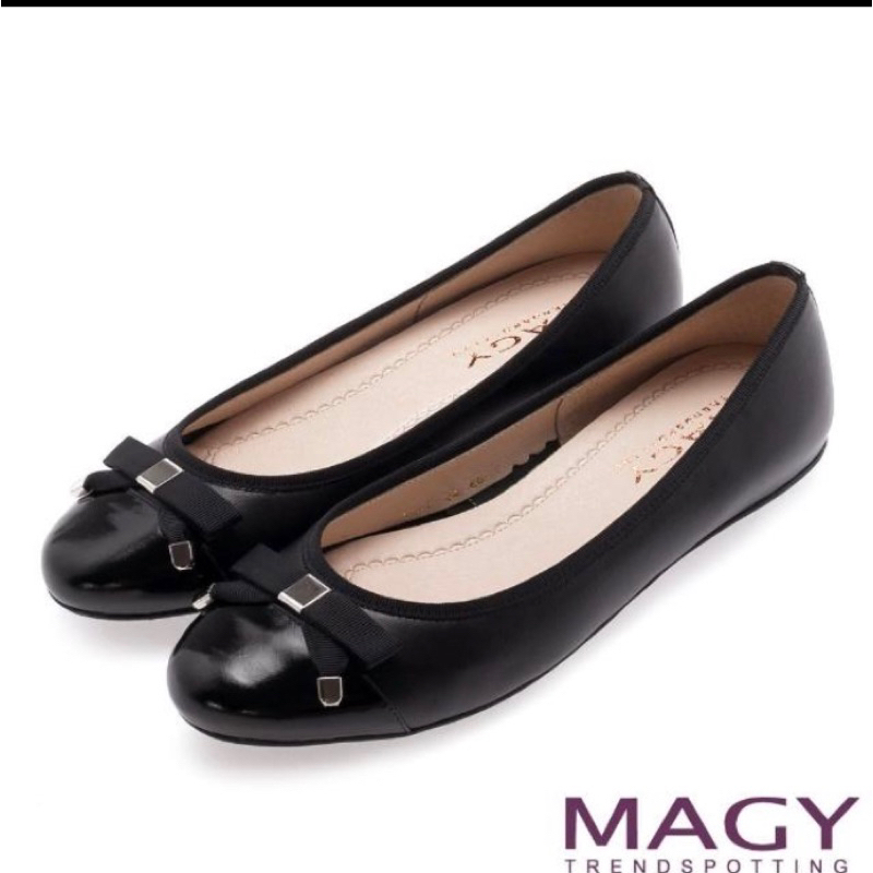 MAGY 平底 娃娃鞋 二手 9.9新 黑色 尺寸8
