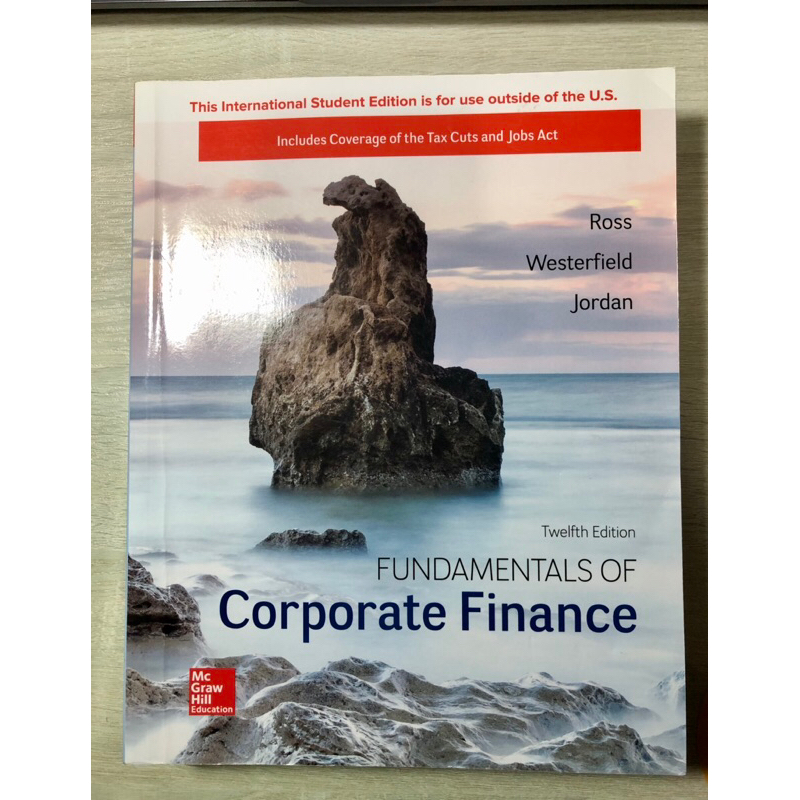 Fundamentals Of Corporate Finance(第12版）財務管理