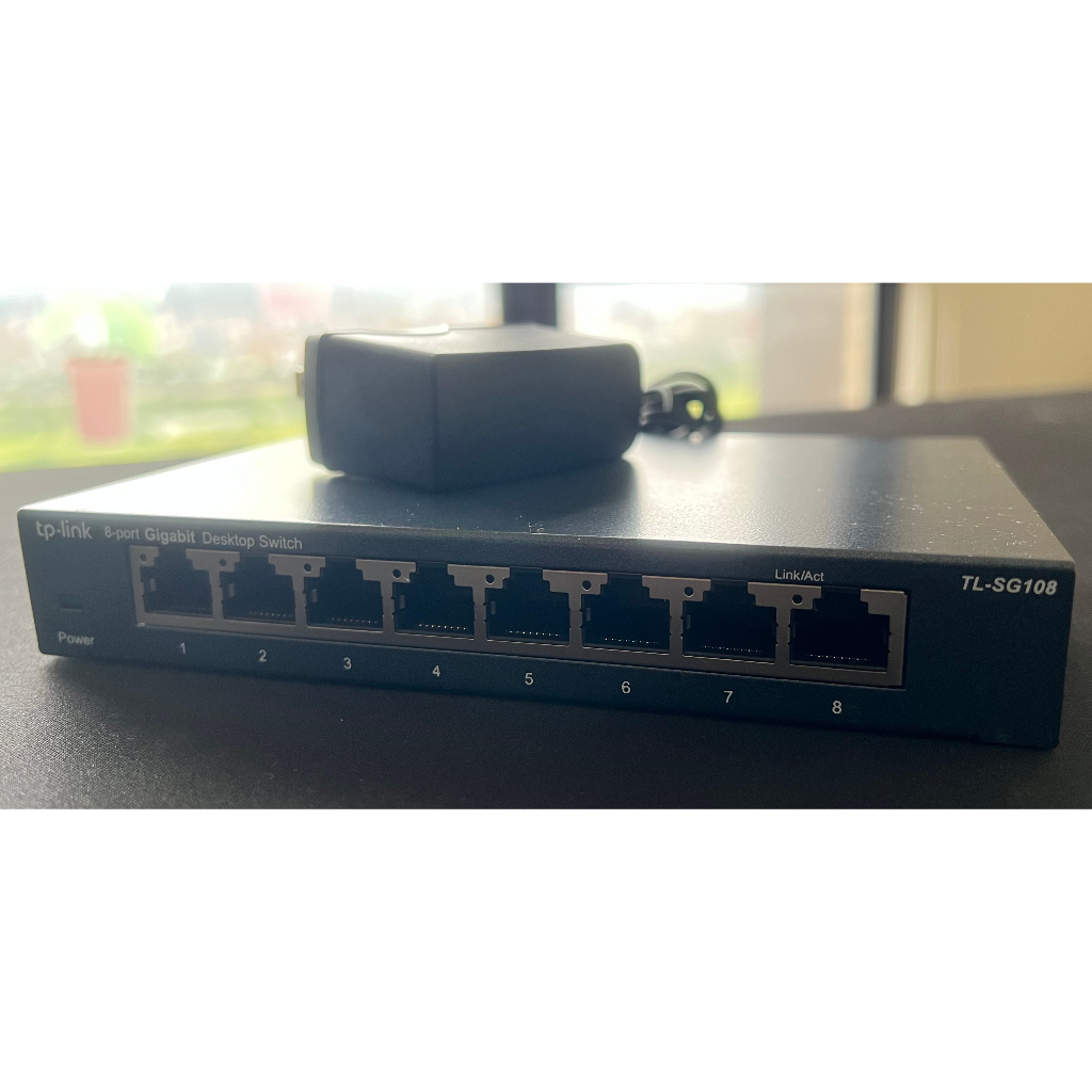 🚚《免運二手商品》🚚 TP-link TL-SG108 8-Port Gigabit Switch 集線器