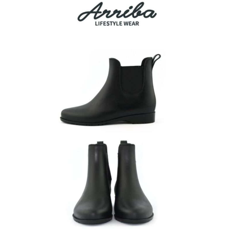 ARRIBA 台灣製造 艾樂跑女鞋 晴雨兩用雨鞋 61541