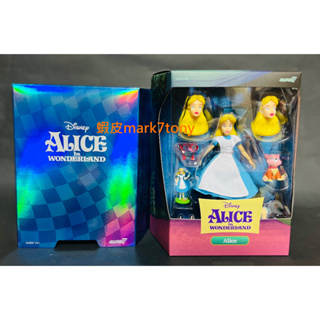 日版 SUPER7 迪士尼 Disney ULTIMATES! Wave 2-Alice 愛麗絲夢遊仙境 可動 公仔