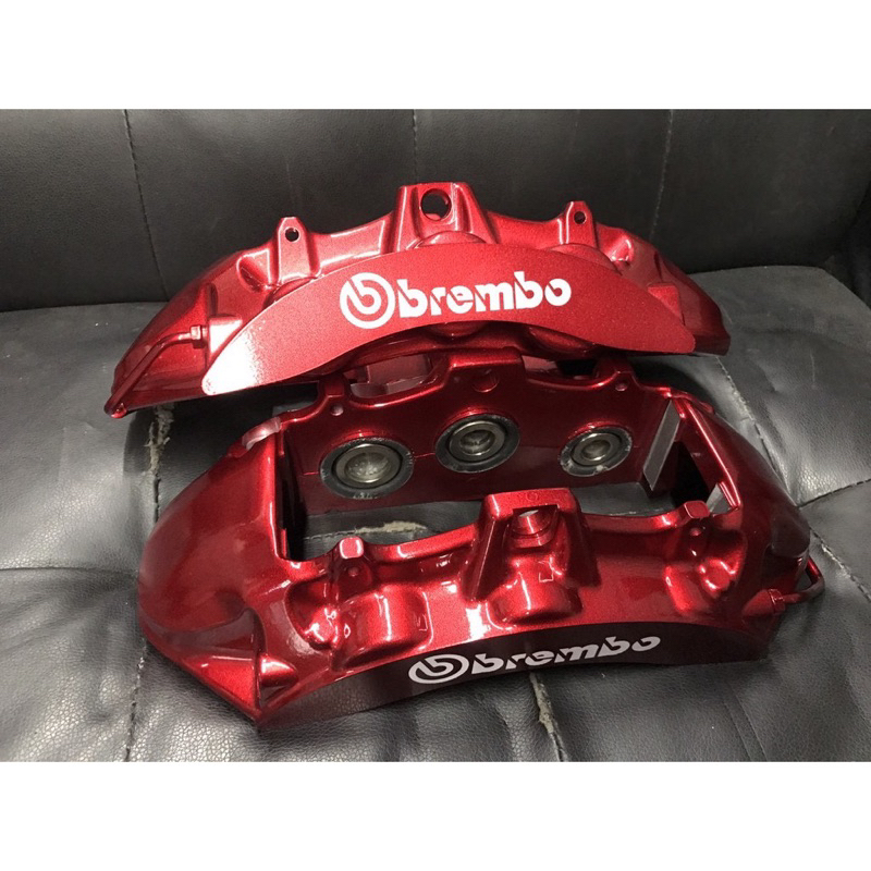 台中～小豪車庫 BREMBO ZL1 355/380MM六活塞 浮動碟盤 卡鉗 金屬油管 煞車皮