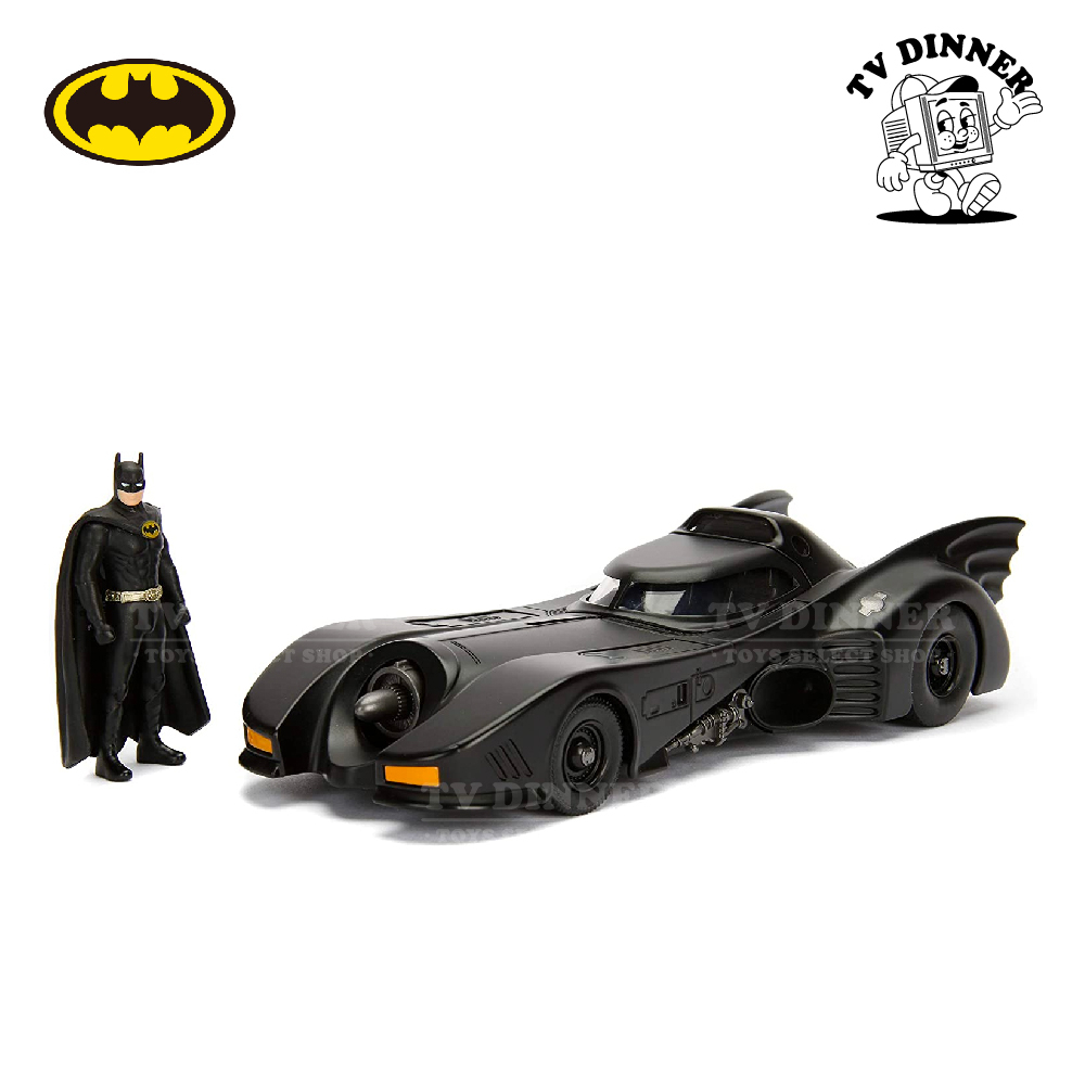 【預購】Jada DC漫畫 Batman1989 7 吋蝙蝠車 壓鑄模型 附2.75 吋蝙蝠俠公仔