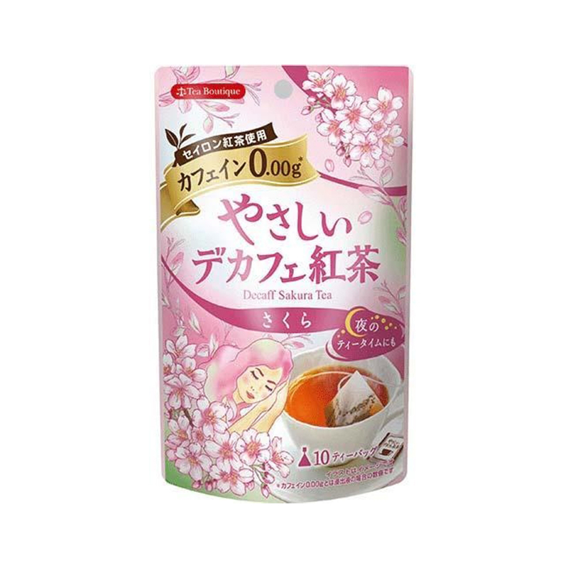 【Tea Boutique】日本櫻花紅茶1.2g×10袋 下午茶 茶包 沖泡飲 期間限定-丹尼先生日式雜貨舖