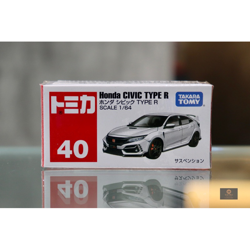 (竹北卡谷)現貨秒出 附集點貼紙 Tomica 40 Honda Civic Type R 本田 多美小汽車 模型車