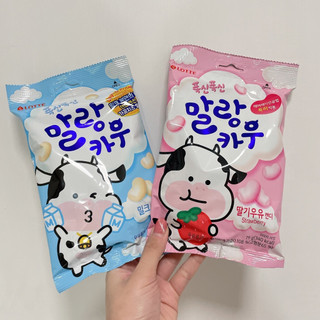 現貨) LOTTE 樂天 軟綿綿牛奶糖79g 經典原味 草莓牛奶 牛奶糖 軟糖 糖果 韓國 韓國代購