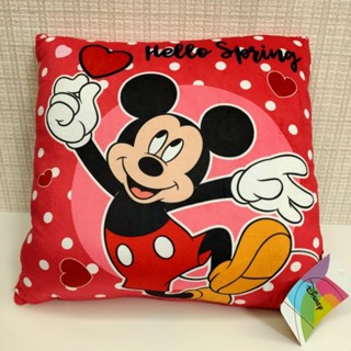 正版Disney～可愛Mickey米奇情侶絨毛抱枕/枕頭