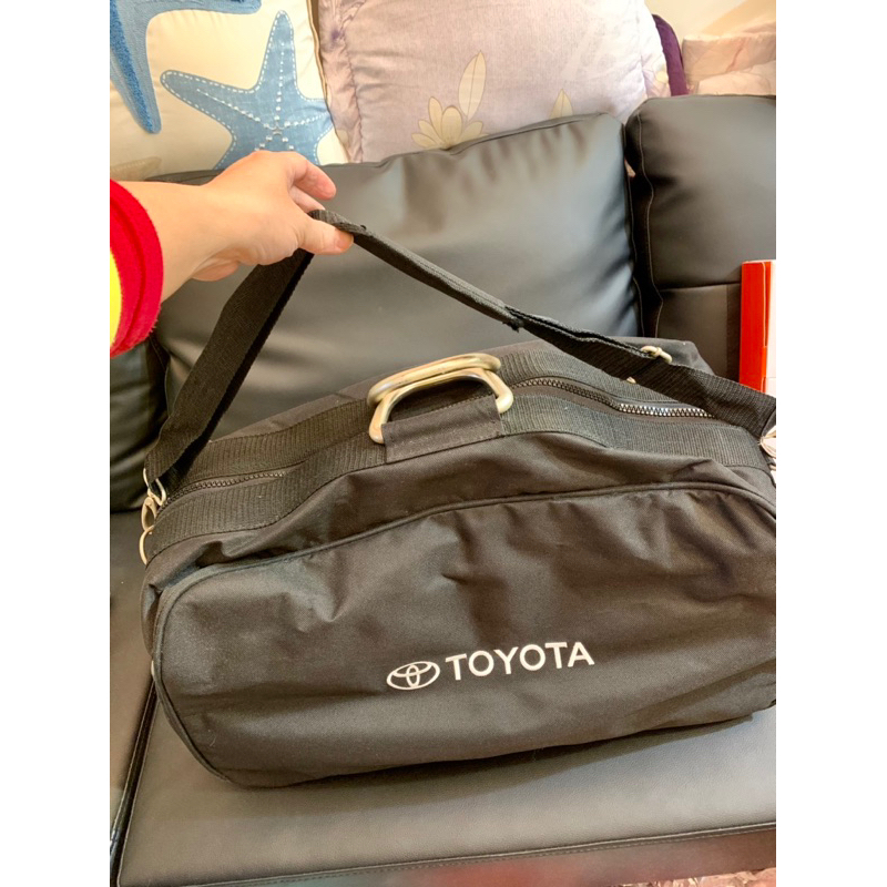 豐田TOYOTA汽車商標外出旅遊拉桿手提袋手提箱 手提行李箱