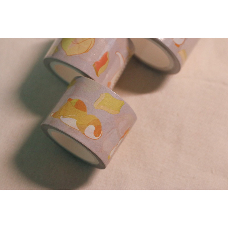 檸檬愛玉企鵝🍋和紙紙膠帶